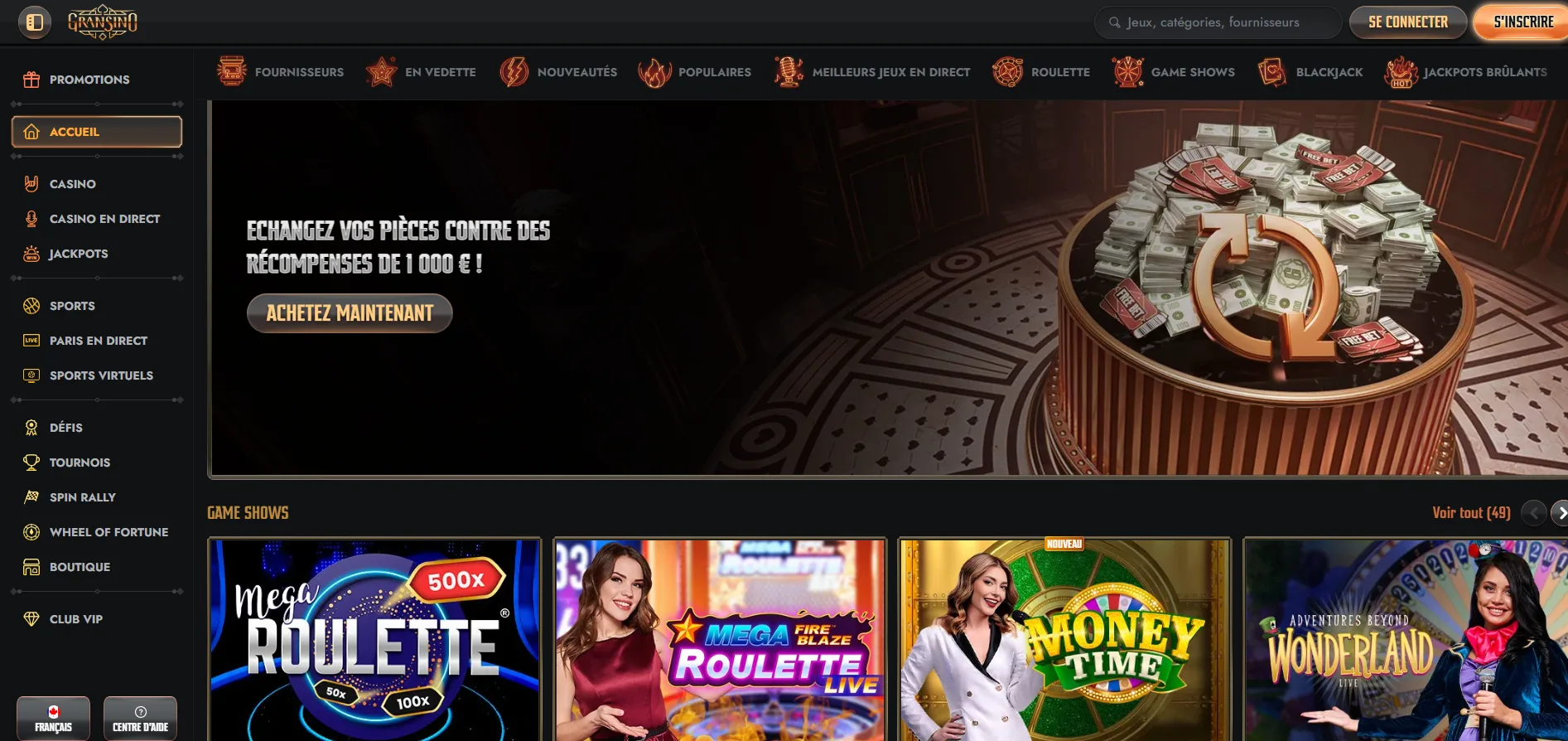 Gransino Casino vue générale